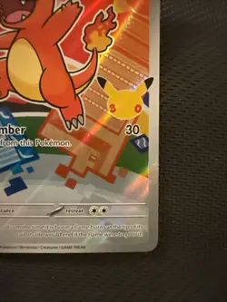 Charmander 038 Pokemon First Partner Illustration Collection Holo Full Art Holo - Image 4