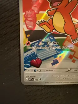 Charmander 038 Pokemon First Partner Illustration Collection Holo Full Art Holo - Image 5