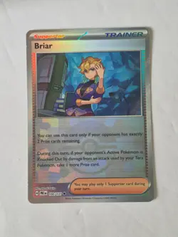 Briar (Poke Ball Pattern) 100/131 Holo SV: Prismatic Evolutions Pokemon Holo NM - Image 1