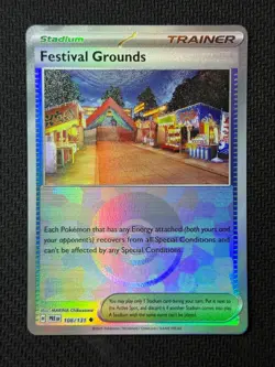Festival Grounds 108/131 Pokeball Holo Prismatic Evolutions Pokemon English NM - Image 1