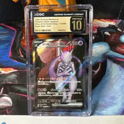 Team Rocket's Mewtwo ex 114/098 -CGC PRISTINE 10 - Glory of Team Rocket- Pokemon - Image 1