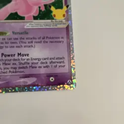 Pokemon Mew ex Celebrations Classic Collection 88/92 Holo Rare 90 HP English - Image 5