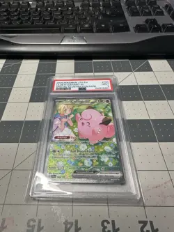 2025 Pokemon Journey Together Lillie's Clefairy 184 PSA 9 MINT - Image 1