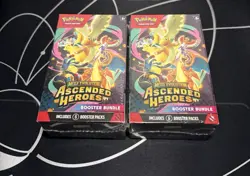 Pokemon TCG Mega Evolution Ascended Heroes Booster Bundles x2 SEALED - Image 3