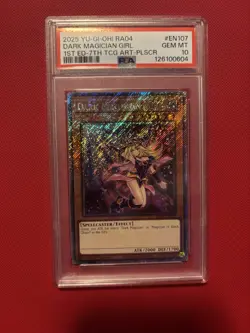 Dark Magician Girl (7th Art) (Platinum Secret Rare) RA04-EN107 Quarter... - Image 1