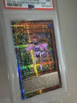 Yu-Gi-Oh Secret Six Samurai-Hatsume RA03-EN010 Collector’s Rare - PSA 9 - Image 2