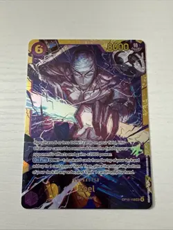 OP15 ENEL OP15-118 SEC ALTERNATE ART One Piece TCG Adventure on Kami’s Island NM - Image 1