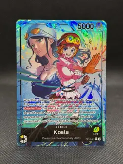 One Piece Koala Alternate Art Leader OP12-081 Legacy of the Master Foil NM - Image 1