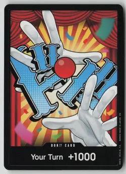 DON!! Card (Buggy) One Piece Premium Booster Non-Foil Vol. 2 DON!! Near Mint - Image 1