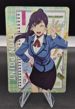 Union Arena Solo Leveling Action Point (AP06) Foil Sung Jinah - Image 1