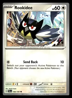 Rookidee Common 164/193 SV02: Paldea Evolved Pokemon Card - Image 1