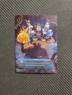 Disney Lorcana Spooky Sight (enchanted) Whispers In The Well Holofoil 237/204 - Image 1
