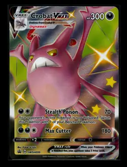 Crobat VMAX SWSH099 SWSH: Sword & Shield Promo Cards Holo - Image 1