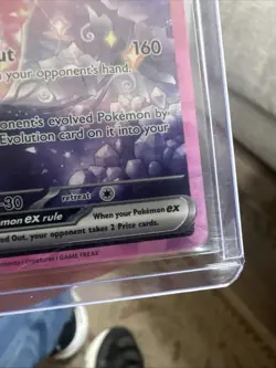 Pokemon TCG Espeon EX Prismatic Evolutions Holo Card 155/131 Near Mint Condition - Image 4