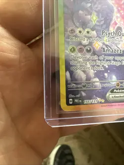 Pokemon TCG Espeon EX Prismatic Evolutions Holo Card 155/131 Near Mint Condition - Image 5