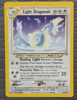 Light Dragonair Neo Destiny 22/105 Pokemon Card - Image 1
