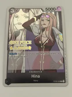 Hina (Judge Pack Vol. 3) ST06-008 One Piece Promotion Cards Foil - Image 1