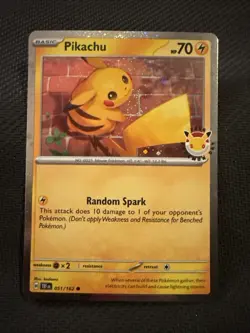 Pikachu (Pokemon Day 2026) 051/162 Pokemon Card - Image 1