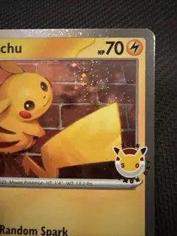 Pikachu (Pokemon Day 2026) 051/162 Pokemon Card - Image 3