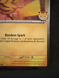 Pikachu (Pokemon Day 2026) 051/162 Pokemon Card - Image 4