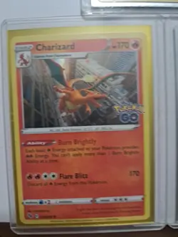 Pokemon TCG POGO 3 Charizard Cards Radiant, Holo, And Reverse Holo - Image 3