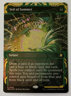 FOIL Veil of Summer - Mystical Archive - Secrets of Strixhaven - MtG - NM - Image 1