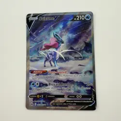 Suicune V Ultra Rare GG38/GG70 Crown Zenith Galarian Gallery Pokemon Card NM OC - Image 2