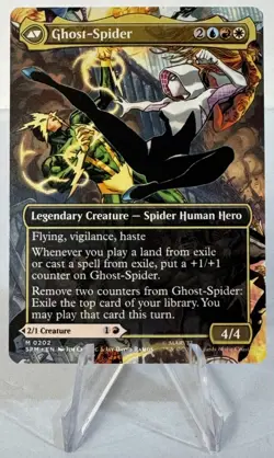 Gwen Stacy 0202 - Borderless: Magic the Gathering(mtg) - Image 2