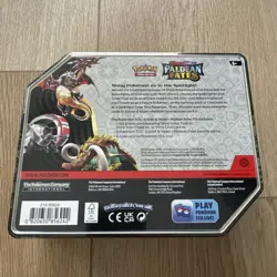 🔥Pokemon TCG Scarlet & Violet PALDEAN FATES SHINY GREAT TUSK EX TIN🔥 - Image 2