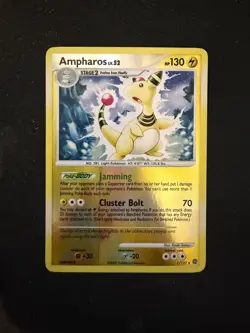 Ampharos 1/132 - Secret Wonders Reverse Holo Rare Pokemon TCG - Image 1