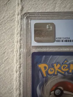 Pokemon SWSH Champion's Path 074/073 Charizard Vmax Secret Rainbow PSA CGC 9 - Image 3