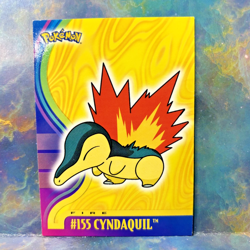Cyndaquil Topps Pokemon TV Animation Edition Johto Series - Image 1