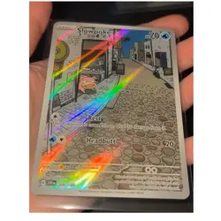 Pokemon Slowpoke 204/198 SV01 Scarlet & Violet Illustration Rare Full Art Holo - Image 1