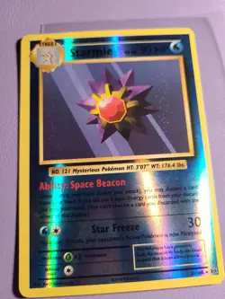 POKEMON TCG STARMIE REVERSE HOLO RARE XY EVOLUTIONS 31/108 - Image 1