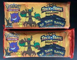 2 Pokemon 2024 Halloween Trick or Trade Booster Bundle 120 ct New Factory Sealed - Image 1