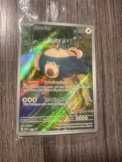 Pokemon TCG - S&V 151 - SVP051 Snorlax - Pokemon Center Stamped Promo - SEALED - Image 1