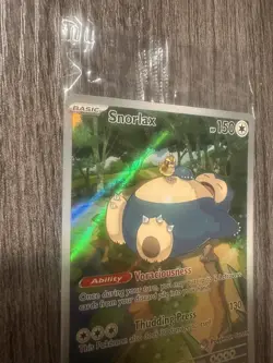 Pokemon TCG - S&V 151 - SVP051 Snorlax - Pokemon Center Stamped Promo - SEALED - Image 2