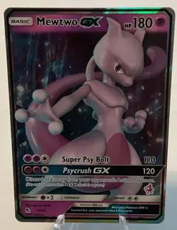Pokemon TCG Mewtwo GX Battle Academy 031/068 Promo Holo Basic 180 HP English - Image 1