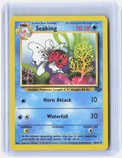 Seaking 46/64 Uncommon Jungle Pokemon Lightly Played - Image 1