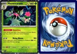 Meowscarada (Cosmos Holo) 018/159 Rare Journey Together Pokemon Near Mint - Image 3