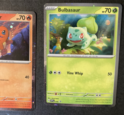 HD COSMOS HOLO Kanto Starters Set - Pokemon 151 Poster Promo Squirtle Charmander - Image 4