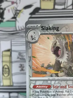 Slaking - 162/193 Sv02: Paldea Evolved Rare Reverse Holo Pokemon Card TCG - Image 2