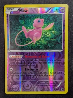 Mew - 29/124 Reverse Holo - XY Fates Collide (Pokemon) - Image 1