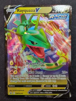 Rayquaza V - SWSH147 - SWSH Black Star Promo (Pokemon) - Image 1
