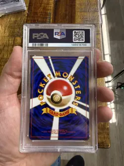 1998 Pokemon Japanese TAMAMUSHI CITY GYM DECK TRAINER ERIKA-HOLO PSA 9- SWIRL - Image 3