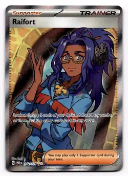 Raifort 142/131 Holo Ultra Rare Prismatic Evolutions Pokemon Holo NM - Image 1