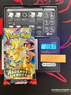 VERY HEAVY! GOD PACKUU SIRUU 22.61g Ascended Heroes Pokemon TCG Booster (SEALED) - Image 1