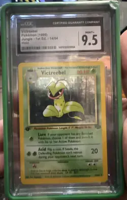 Victreebel Jungle 1st Ed Foil Cgc 9.5 Pokemon - Image 1
