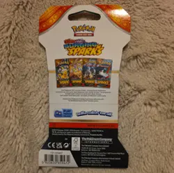 Pokemon TCG: Scarlet & Violet - Surging Sparks Sleeved Booster Pack Random Art - Image 3