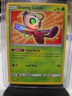 2017 Pokemon Shining Celebi SM79 New - Image 1
